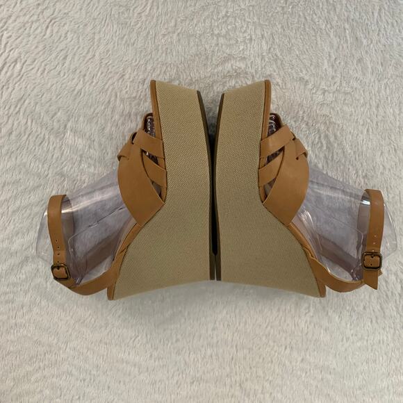 Steve Madden Women’s Orlena Wedge Ankle Strappy Wedge Sandals Size 9.5 - Picture 6 of 8